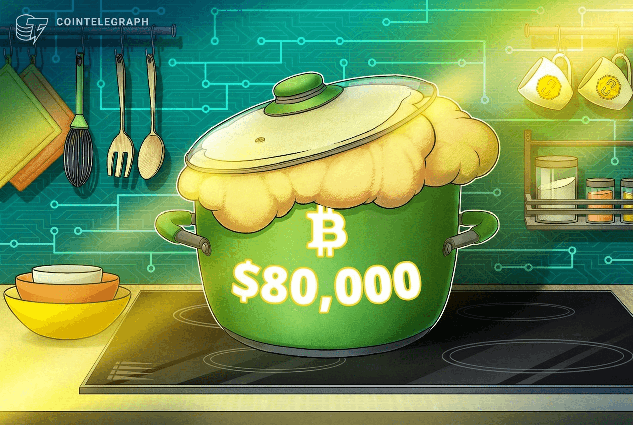 Bitcoin Reaches $80,000 as Crypto Short Liquidations Exceed $220 Million