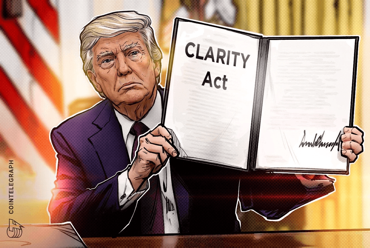 Trump insta al Senado a aprobar la Ley CLARITY para mantener a EE.UU. por delante de China