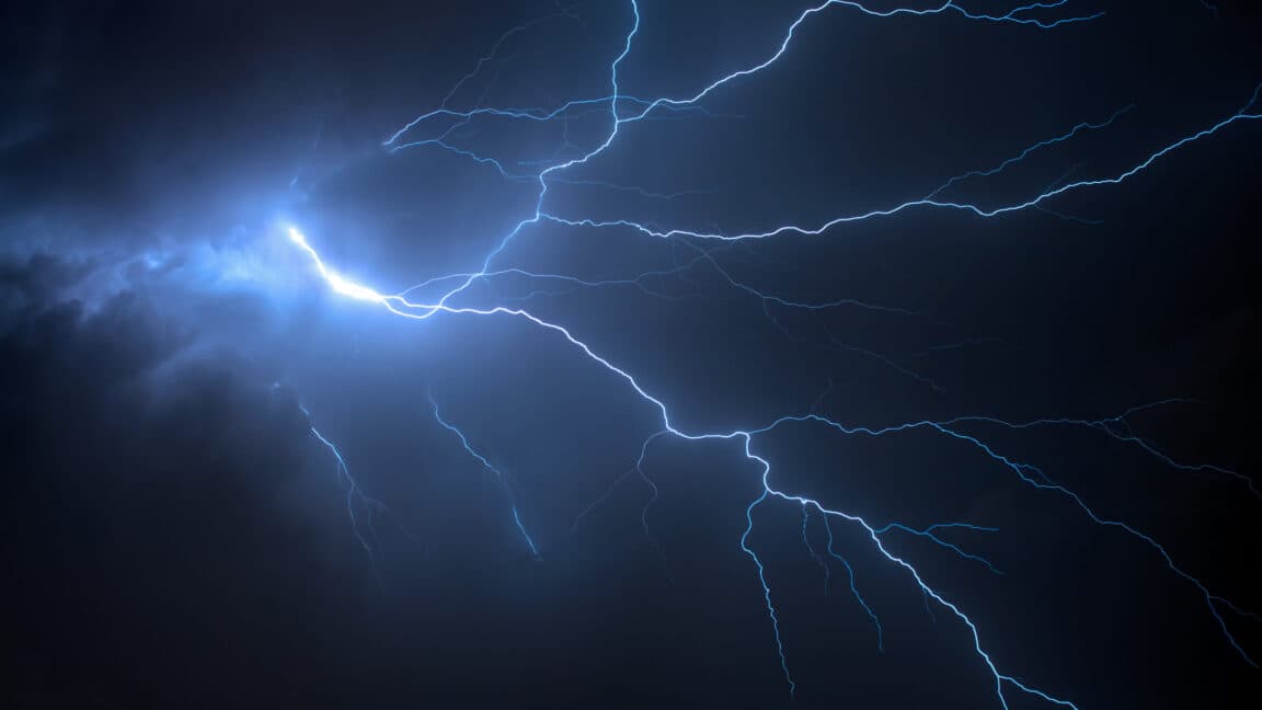Thunderstorms and Fiber-Optic Cabling Used for Seismic Imaging
