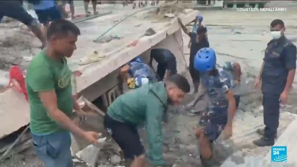 Chinese National Rescued from Nepal Tunnel 10 Days After Devastating Flash Flood