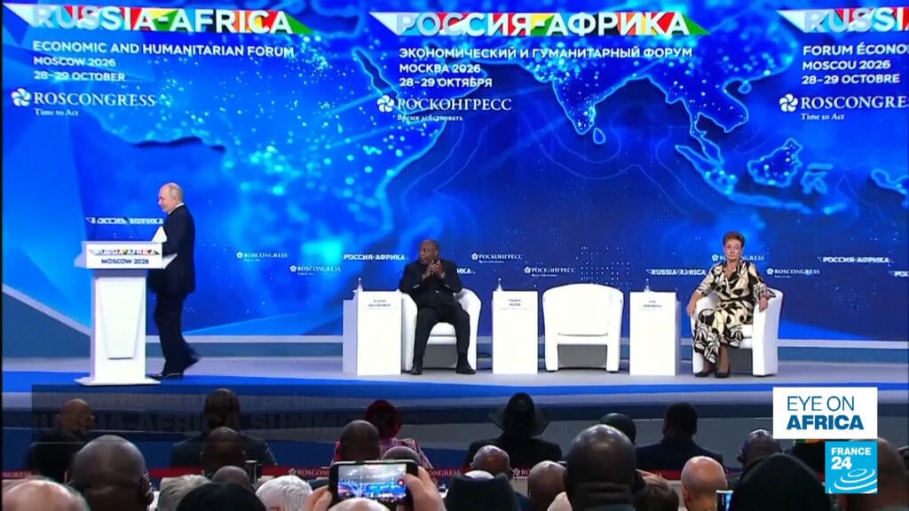 Russia hosts nearly two dozen African leaders at Moscow summit