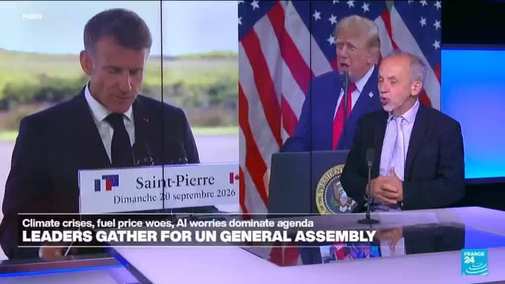 Macron and Trump hold constructive talks on Middle East and Ukraine ahead of UN General Assembly