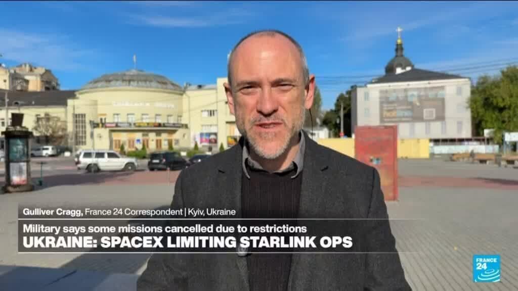 Ucrania acusa a SpaceX de restringir servicios de Starlink en medio del deterioro de relaciones con EE.UU.