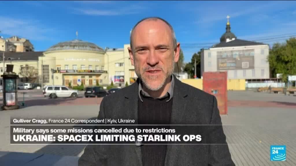 Ucrania acusa a SpaceX de restringir servicios de Starlink en medio del deterioro de relaciones con EE.UU.