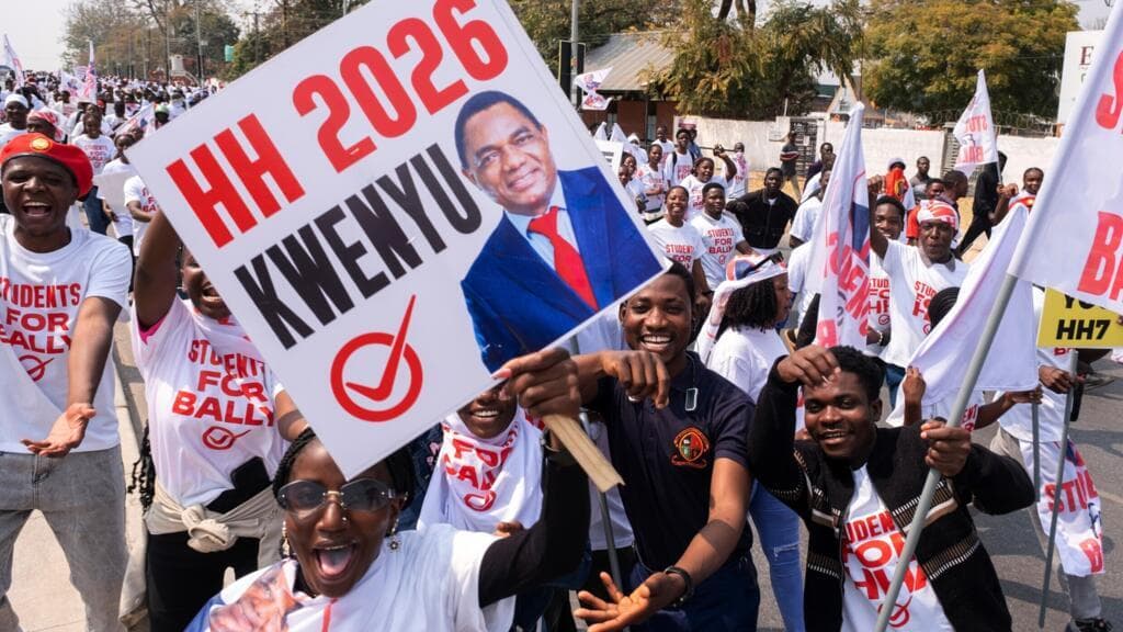 Zambia acude a las urnas con el presidente Hichilema esperado para ganar un segundo mandato