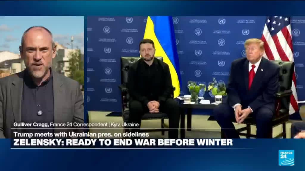Trump and Zelensky Meet to Discuss Ukraine War Settlement