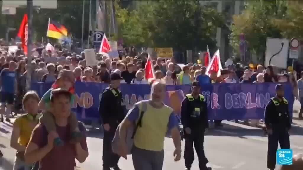 Tens of thousands protest far-right surge across Germany following AfD's Saxony-Anhalt election victory