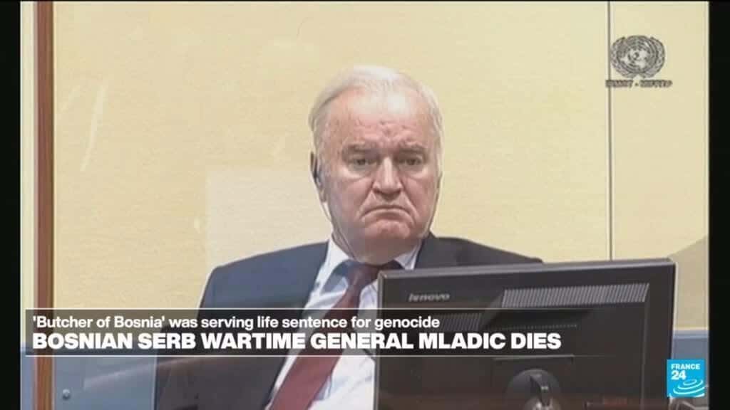 Ratko Mladic, Convicted Bosnian Genocide Architect, Dies in U.N. Custody