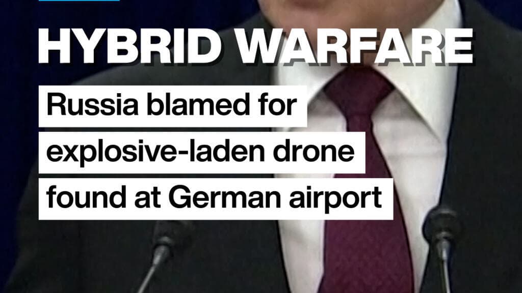 Germany Blames Russia for Explosive Drone at Leipzig Airport, Imposes New Sanctions