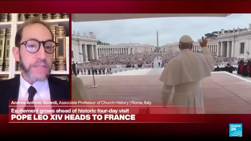 Papa Leo, barış, insan onuru ve teknolojinin etkisini vurgulamak için Fransa'yı ziyaret ediyor