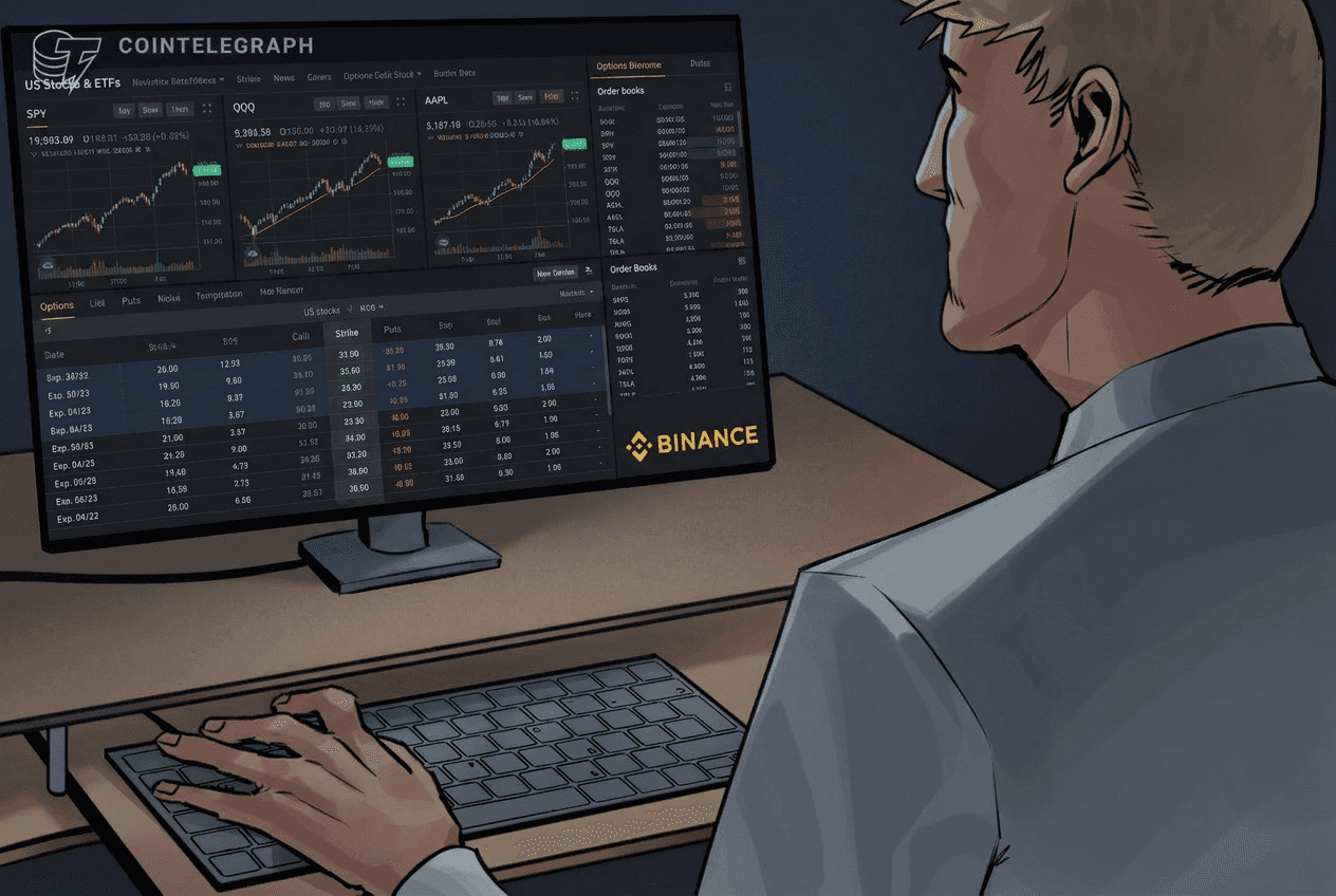 Binance, 1.000 ABD Hissesi ve ETF'si Üzerinde Opsiyonlarla Geleneksel Finans Sunumunu Genişletiyor