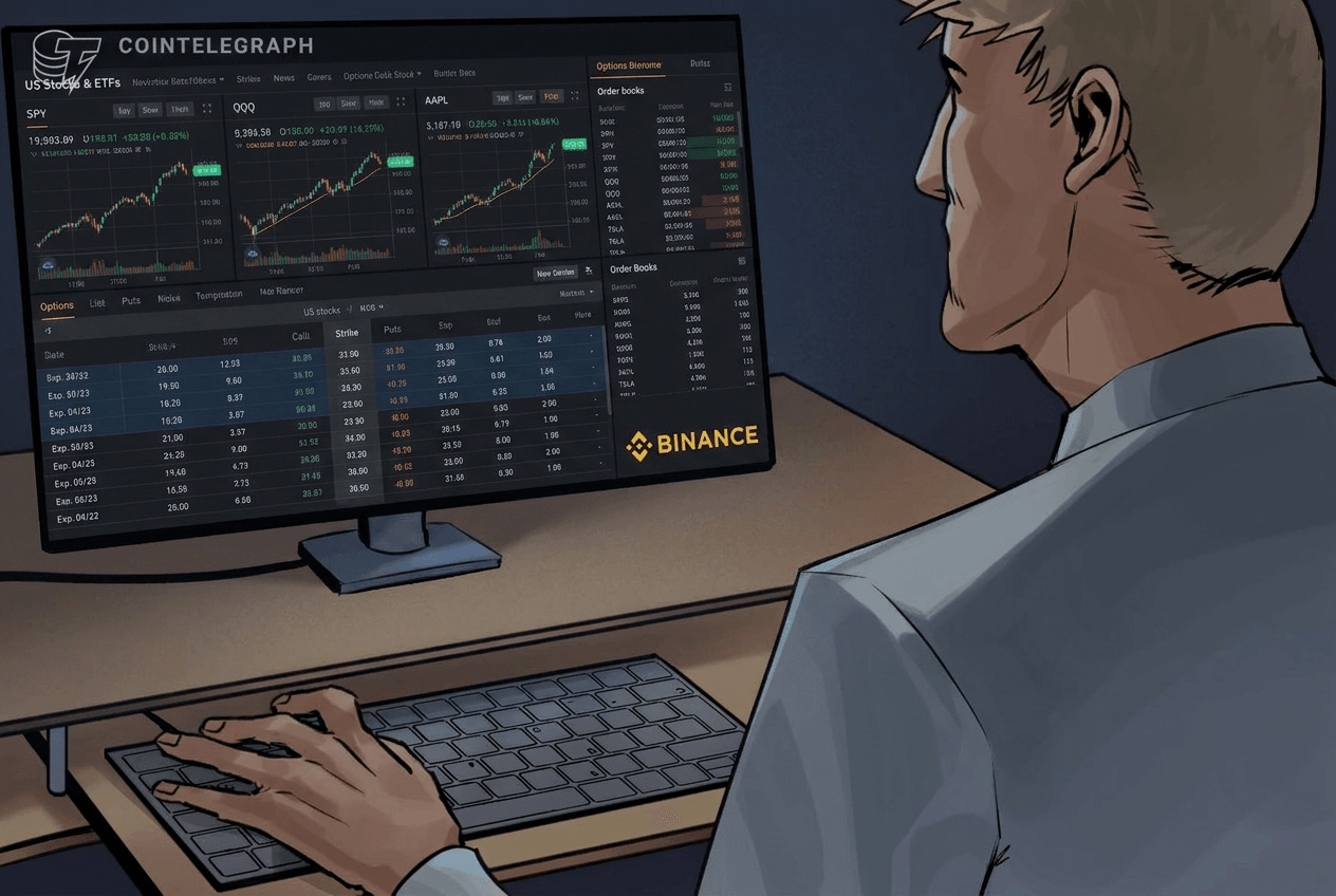 Binance Amplía su Oferta de Finanzas Tradicionales con Opciones sobre 1.000 Acciones y ETFs de EE.UU.