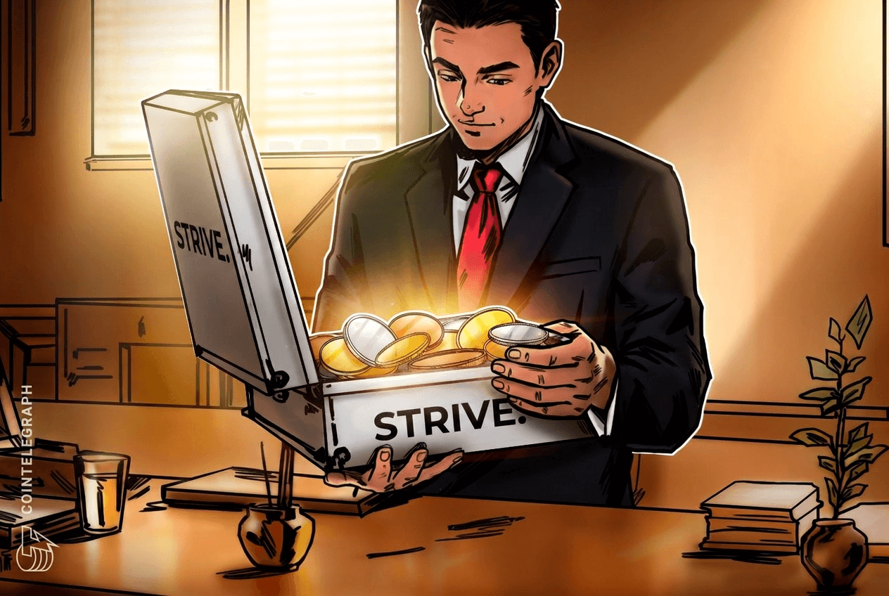 Strive Acquires 1,110 Bitcoin for $81.5M, Expanding Holdings to 21,356 BTC