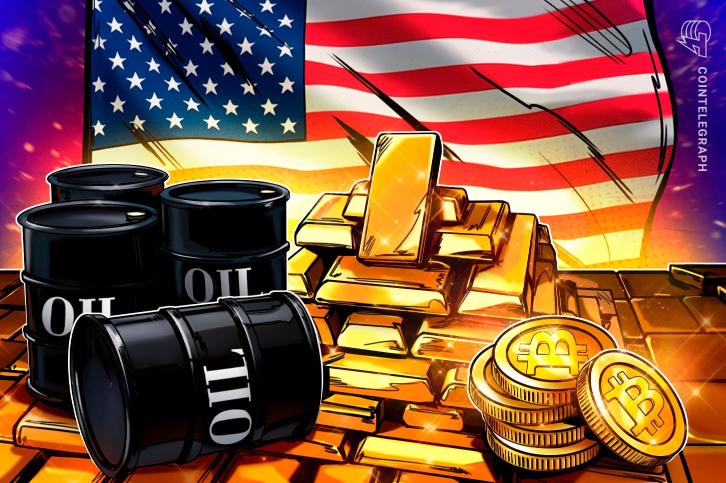 Bitcoin 64 bin dolara ulaştı, altın yükselirken petrol Trump'ın Oman tehdidini atlatıyor